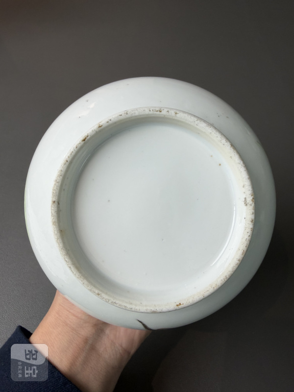 清咸丰 粉彩八仙雅集图瓶 - 图8